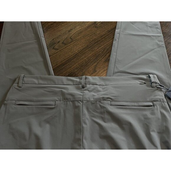 NWT Peter Millar Blade Performance Ankle Sport Pants Gale Grey Mens 38x32 $185 - Picture 8 of 8